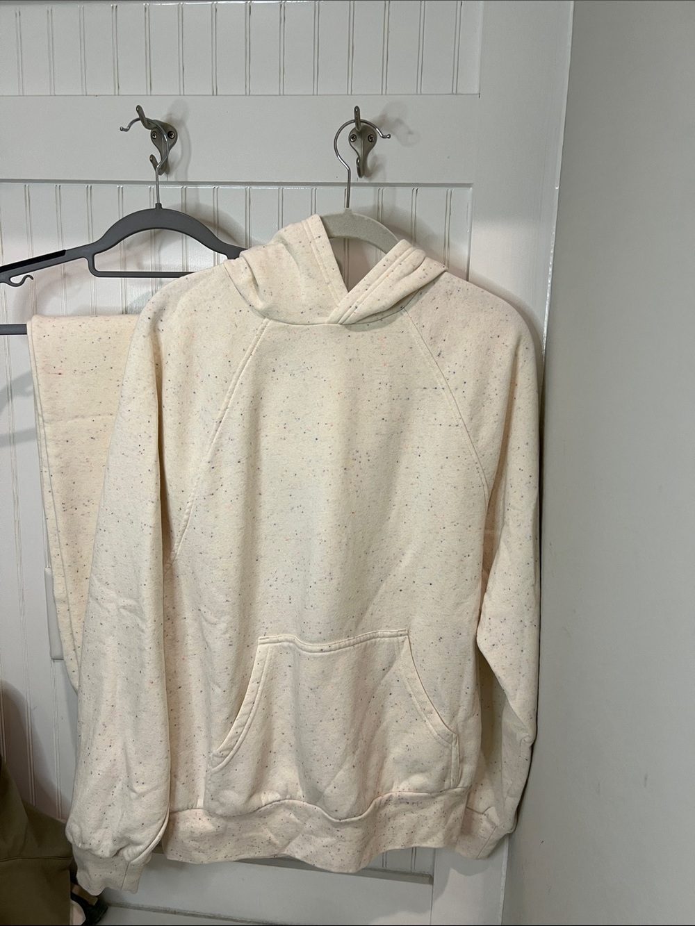 DSG Cream Speckled Hoodie